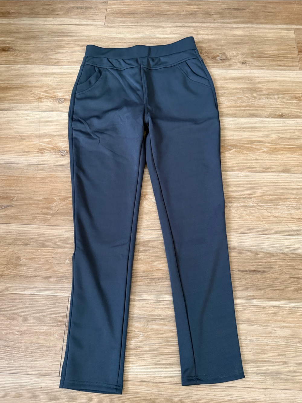Women's Straight Leg Ponte Pants in Black